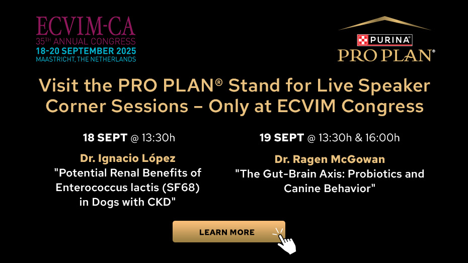 Ζωντανές Ενημερώσεις από το stand της PRO PLAN στο  Συνέδριο ECVIM