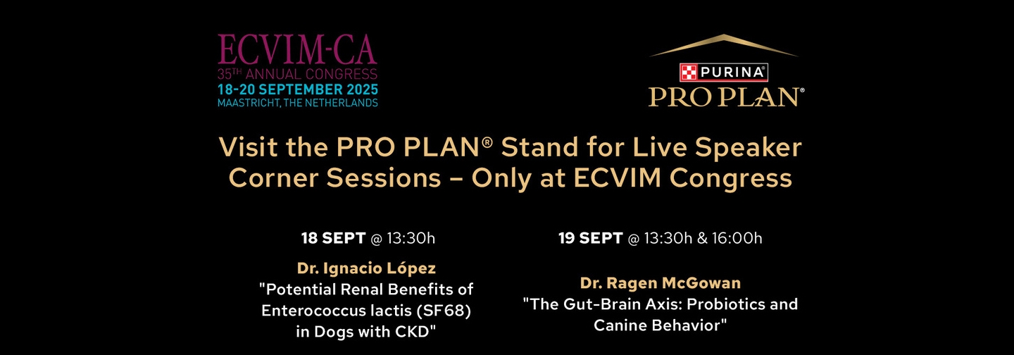 Ζωντανές Ενημερώσεις από το stand της PRO PLAN στο  Συνέδριο ECVIM