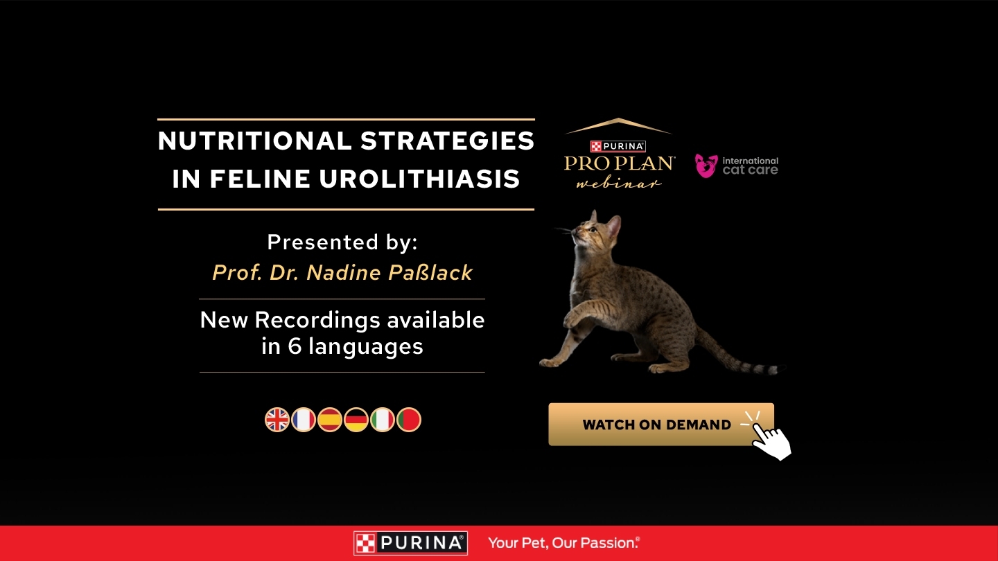 NUTRITIONAL STRATEGIES IN FELINE UROLITHIASIS - Διαθέσιμη μαγνητοσκόπηση