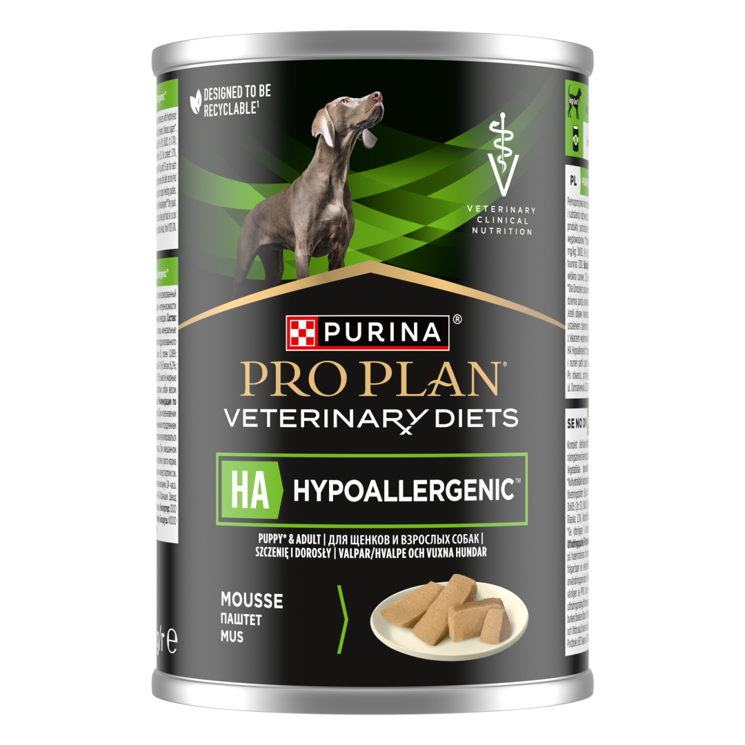 PURINA® PRO PLAN® VETERINARY DIETS CANINE HA Hypoallergenic™ - Υγρή