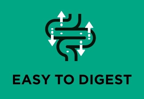 Σχεδιασμένη με συστατικά εύκολα στην πέψη