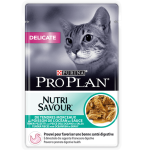 PURINA® PRO PLAN® FELINE DELICATE Nutrisavour - ΦΑΚΕΛΑΚΙΑ ΜΕ ΨΑΡΙΑ ΤΟΥ ΩΚΕΑΝΟΥ
