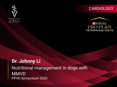 Purina Symposium 2020 - Dr. Johnny Li