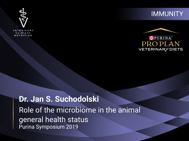 Purina Symposium 2019 - Dr. Jan S. Suchodolski